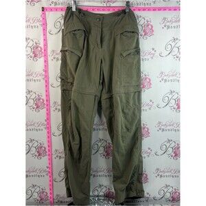 Sportif pants cargo y2k Olive Cargo Pants with Multi-Pocket Utility Design